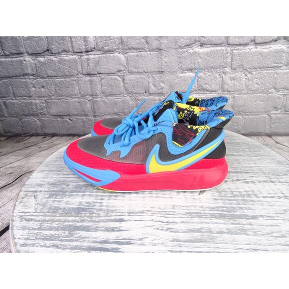 Nike Kyrie 8 GO Black Blue Red GS DQ8080-012 Size 5.5Y New In Box - Picture 4 of 12